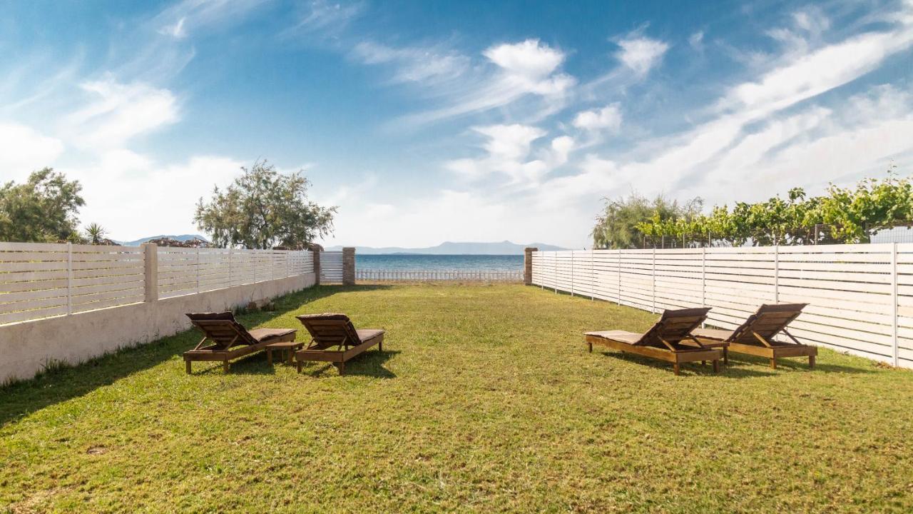 Terracotta Beach House Lefkímmi Eksteriør bilde